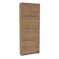 Zapatero Vekkahome Nick 4 puertas Café