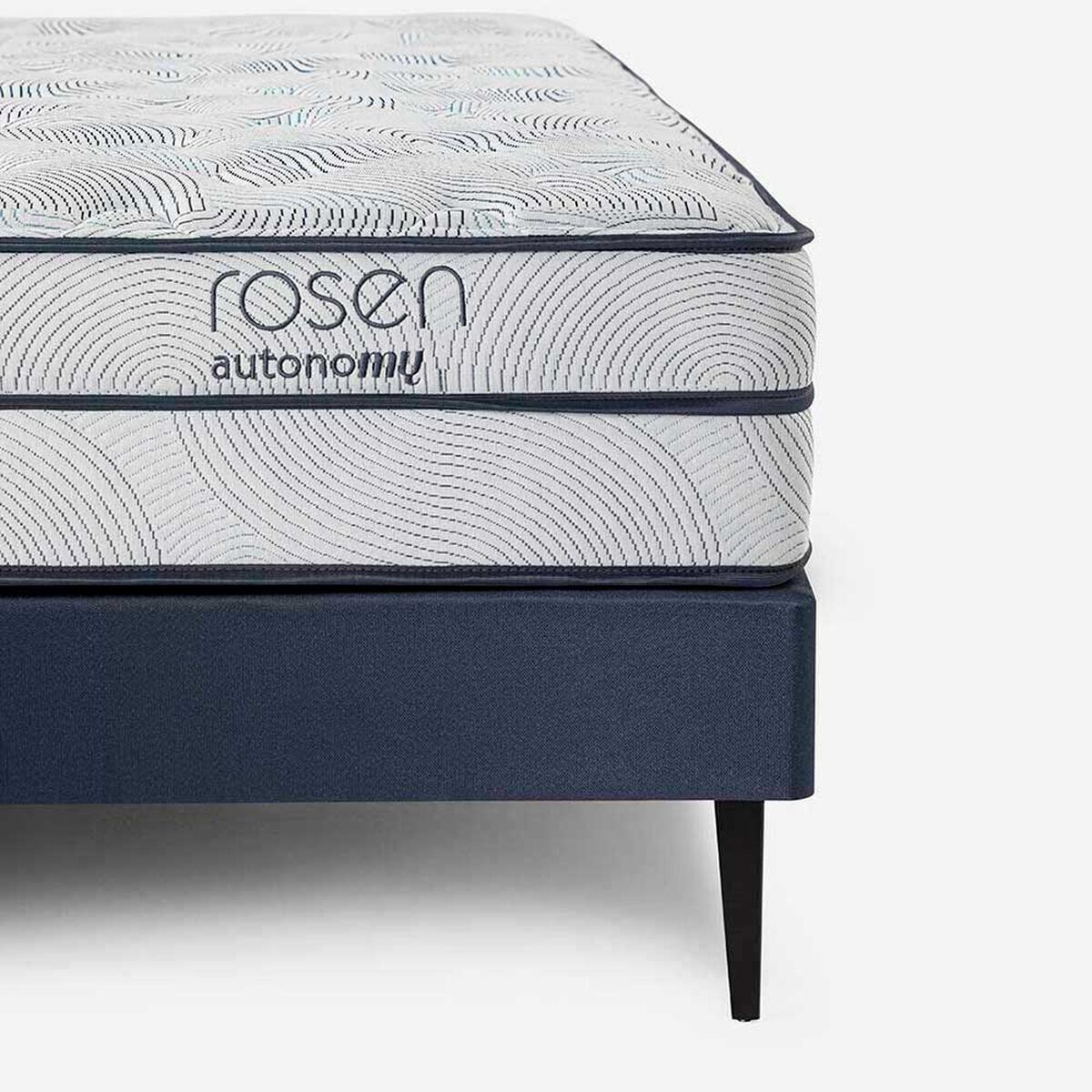 Cama Europea Base Dividida Rosen 2 Plazas Autonomy Sky