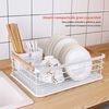 Secaplatos Escurridor Simplit 1 Nivel Acero Inoxidable Blanco