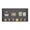 Mueble de Cocina Superior Vekkahome Evandro Gris