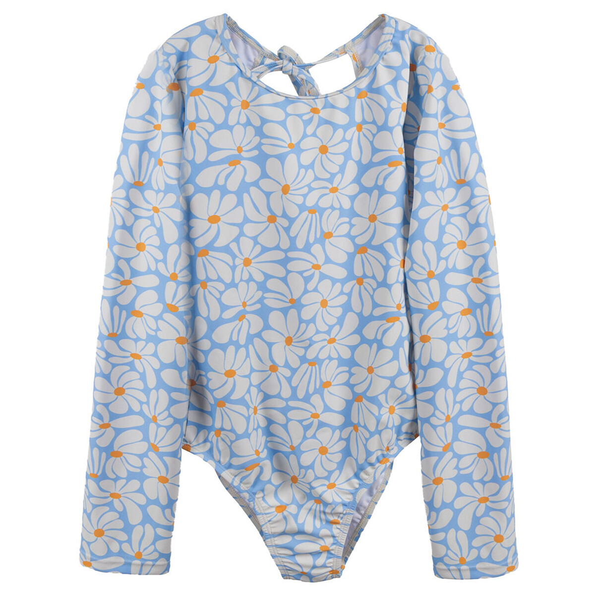 Traje de Baño Enterito Flores Niña Mila