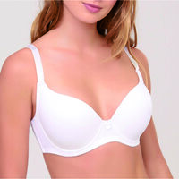 Pack 2 Sostenes Copa D Mujer Intime BLANCO, NEGRO