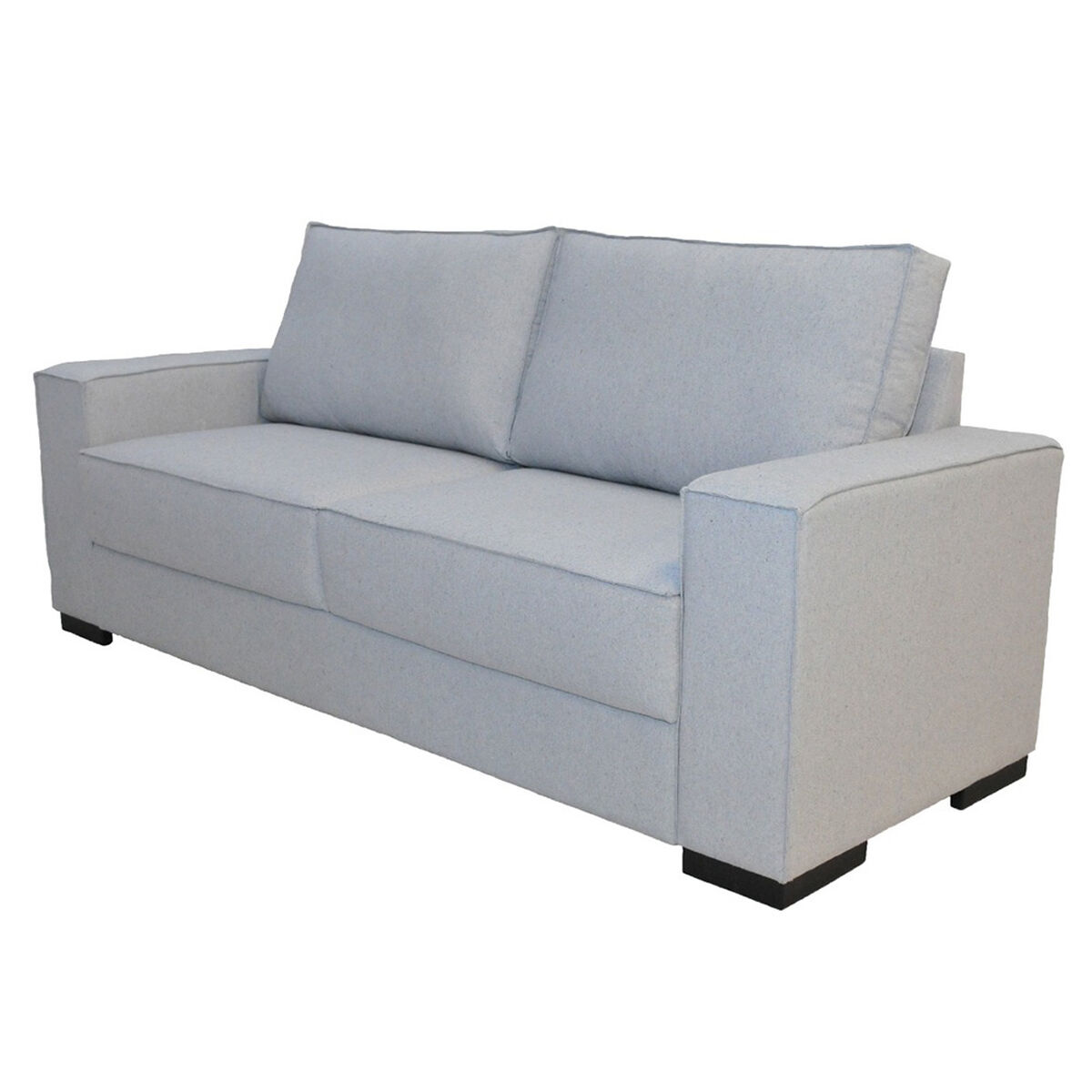 Sofá Tela Kea Potenza 2 Cuerpos Beige
