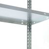 Estante Metálico Metalbrein MB1457030G 4 Repisas Ajustable Gris