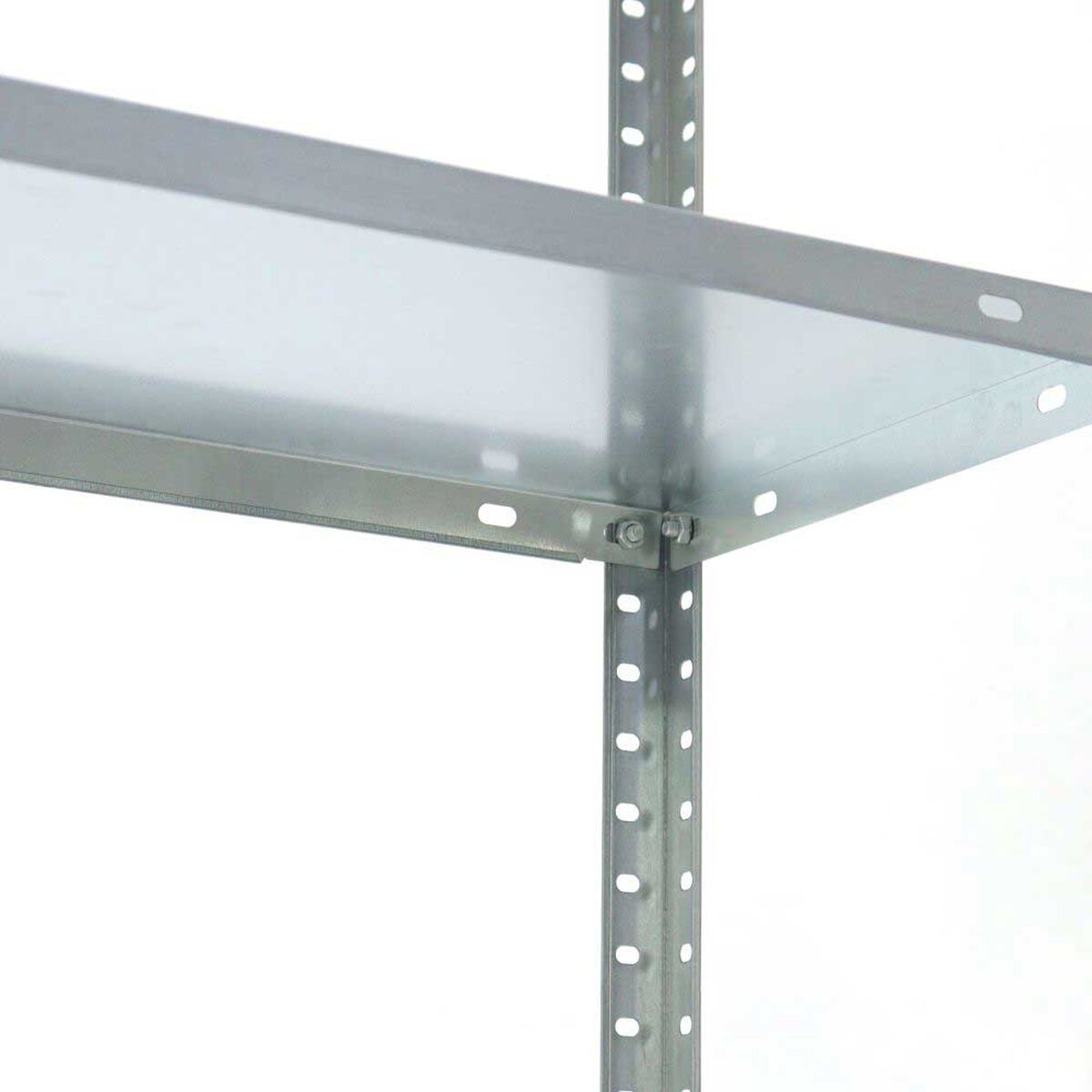 Estante Metálico Metalbrein MB1457030G 4 Repisas Ajustable Gris