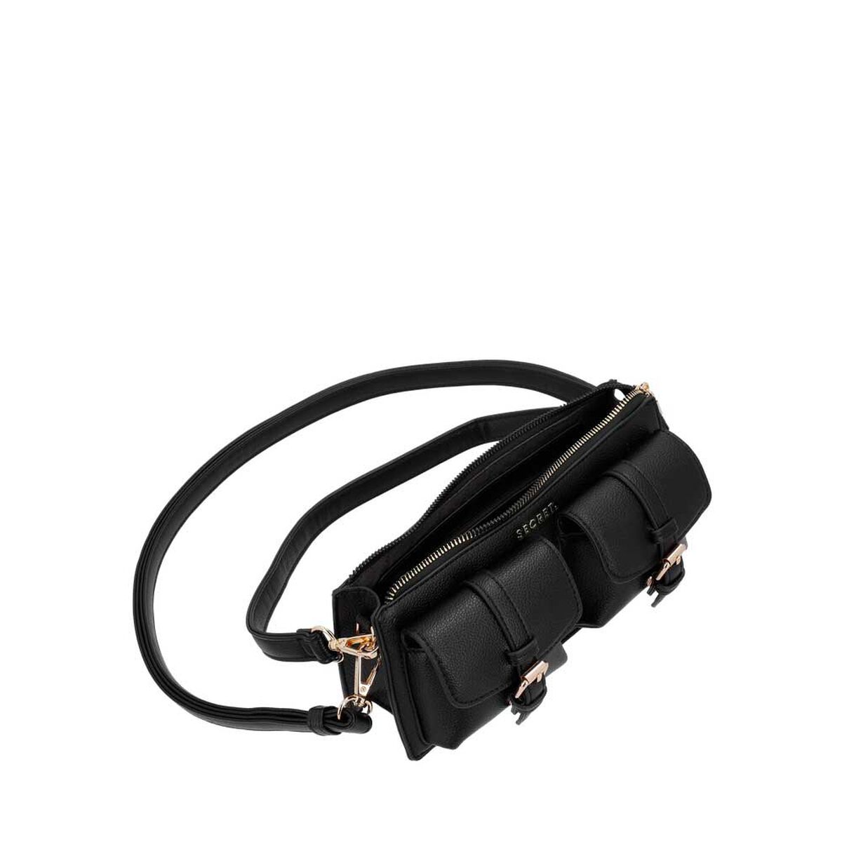 Cartera Bandolera Secret Portugal SC7 Mini Negra