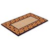 Limpiapi&eacute;s Idetex Coco Stone 40 x 60 cm Caf&eacute;