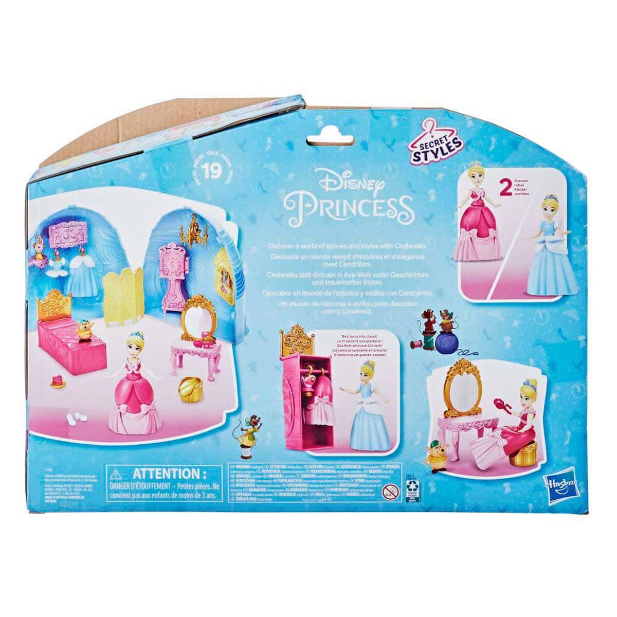 Muñeca Fashion Cenicienta Disney Princesas