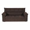 Juego de Living Mons Flex Plus 3-2 Cuerpos Marrom Caf&eacute;