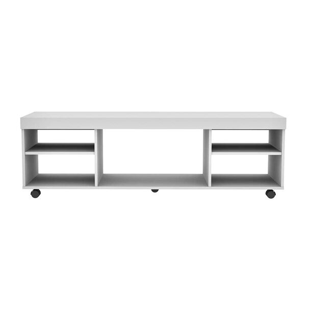 Rack TV CIC Luco Blanco Hasta 60""