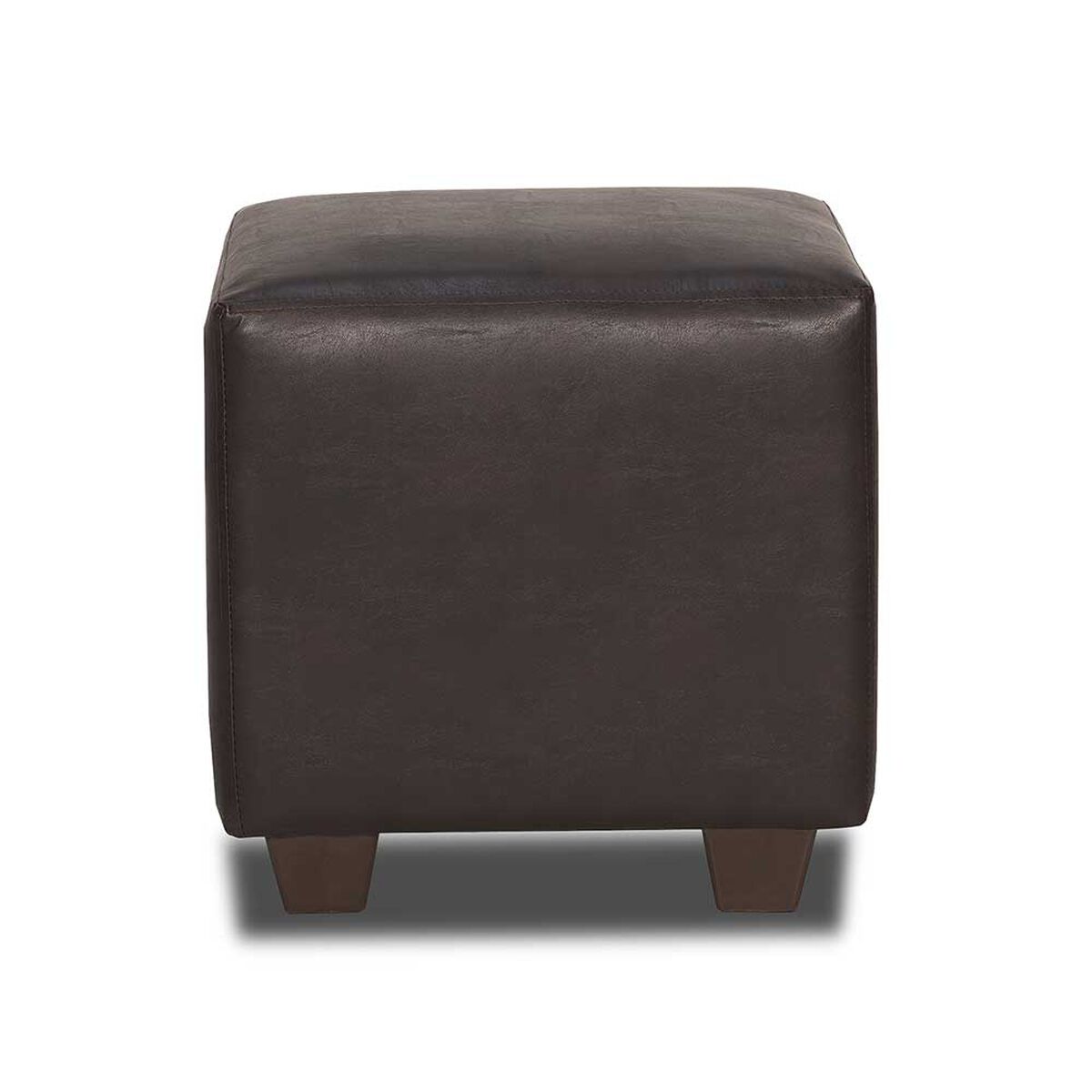 Juego de Living Innovamuebles Invictus Sofá 3 Cuerpos + Dos Pouf 1 Cuerpo Chocolate