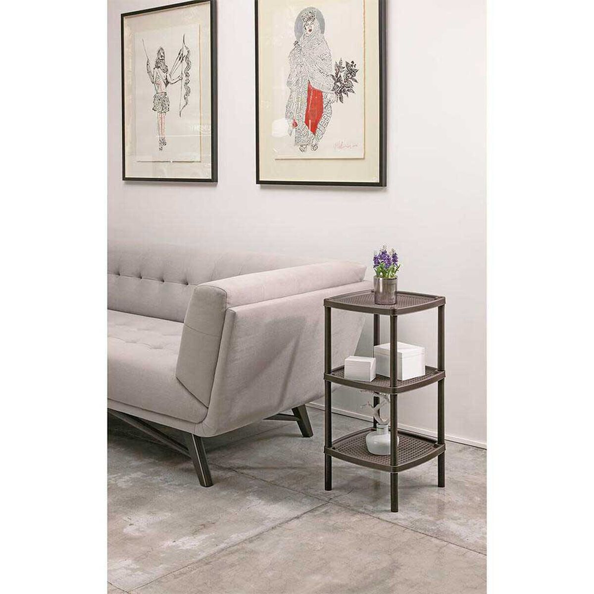 Mesa Estante Rimax Multiuso Para Living