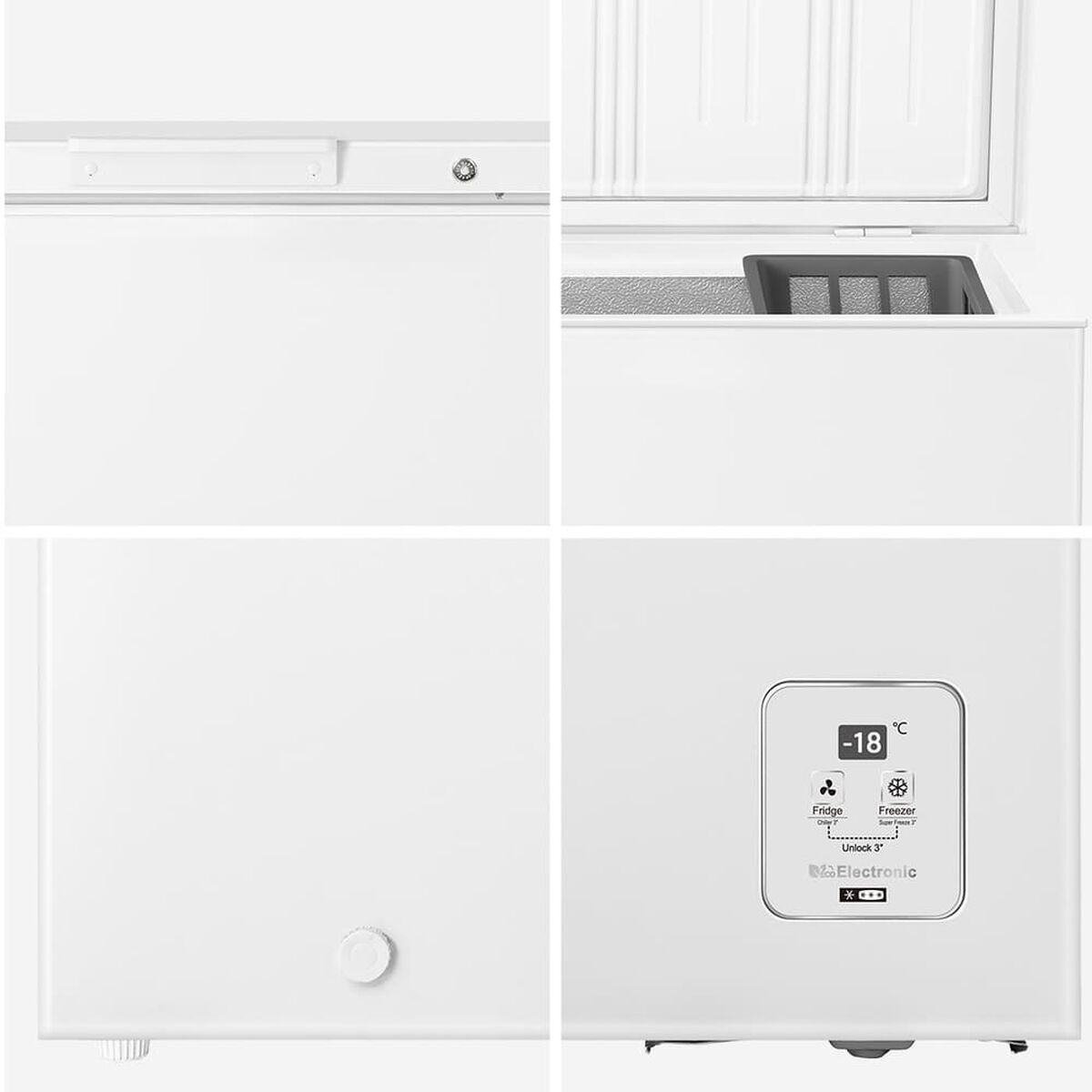 Freezer Horizontal Hisense FT300N1AWF 297 lts.