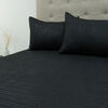 Quilt Doral Boston Lumina 2 Plazas Negro