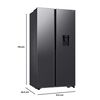 Refrigerador Side by Side Samsung RS57DG4100B4ZS 560 lts.