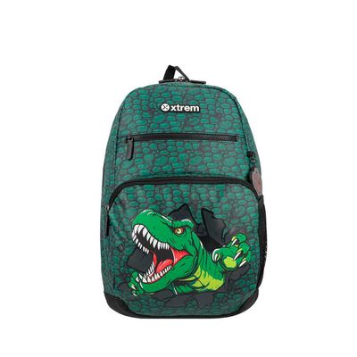 Mochila Xtrem Bolt 5XT Dino Verde