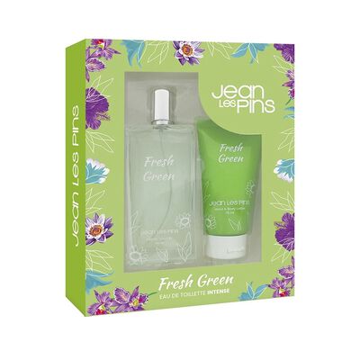 Imagen 1 del producto Set de Perfume Jean Les Pins Mujer Fresh Green EDT + Hands and Body Lotion