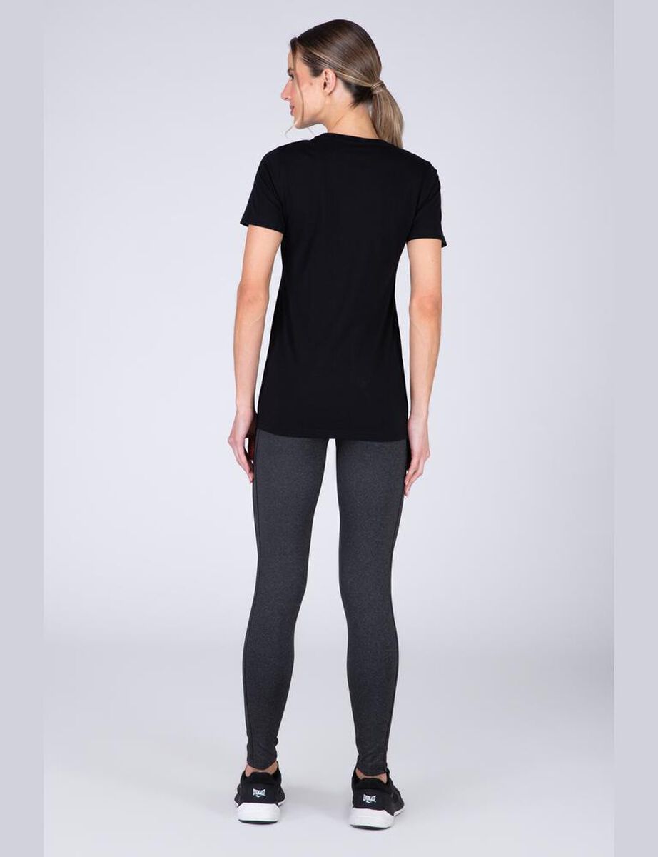 Polera Manga Corta Casual Sport Mujer Everlast