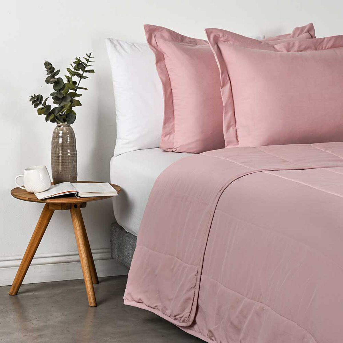 Cubrecama American Family 2 Plazas Rosa Rosa