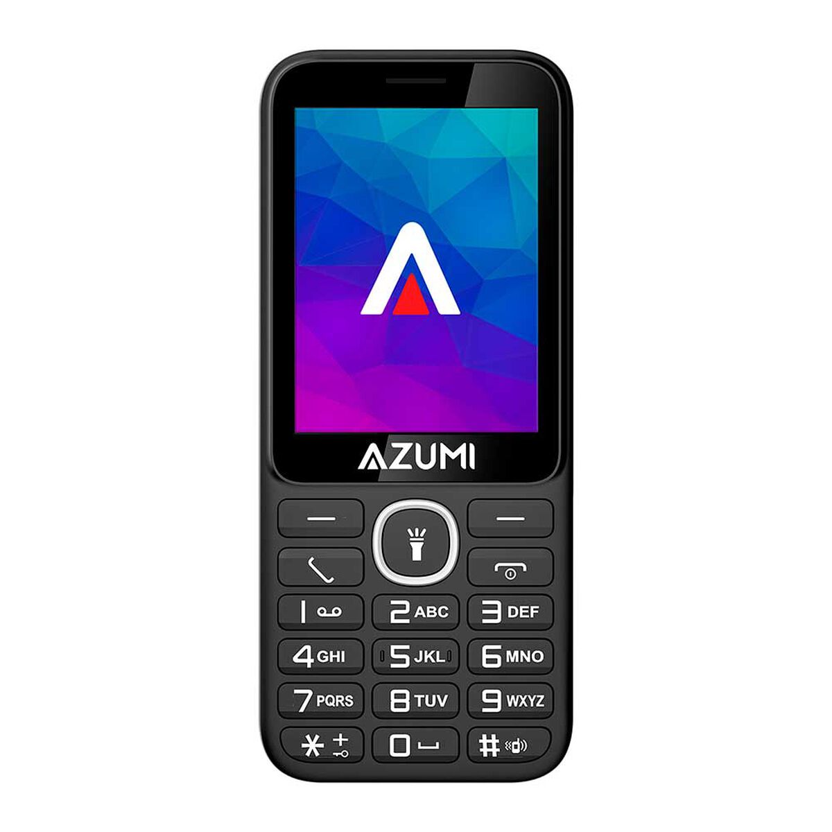 Celular Azumi SA4 128 MB 2,8" Negro