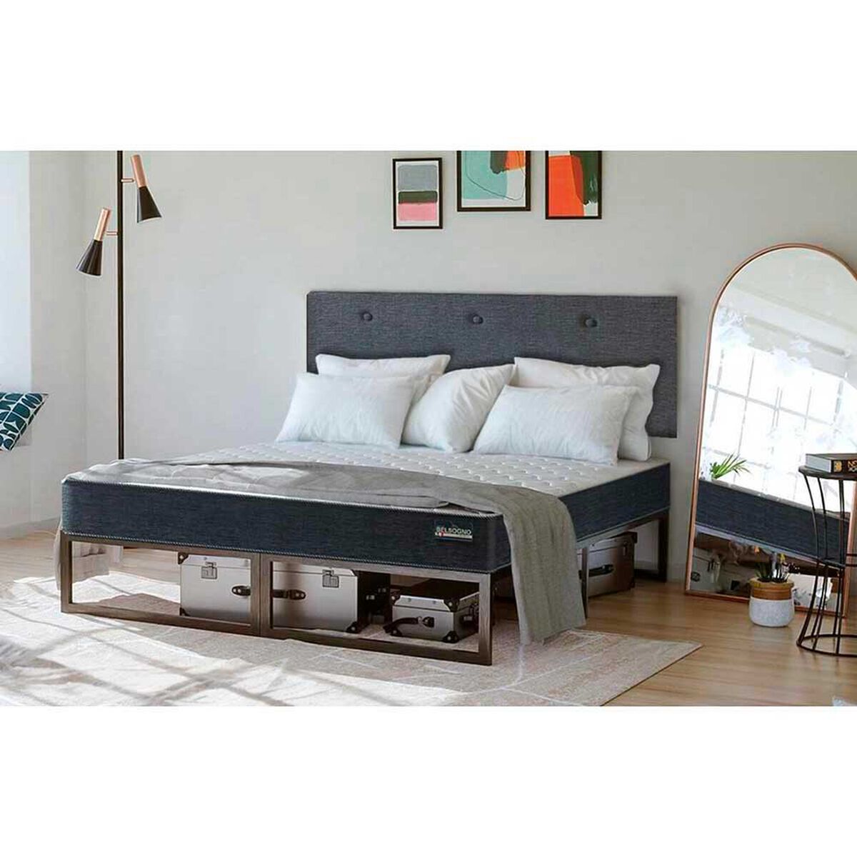 Colch&oacute;n Belsogno 2 Plazas One Black