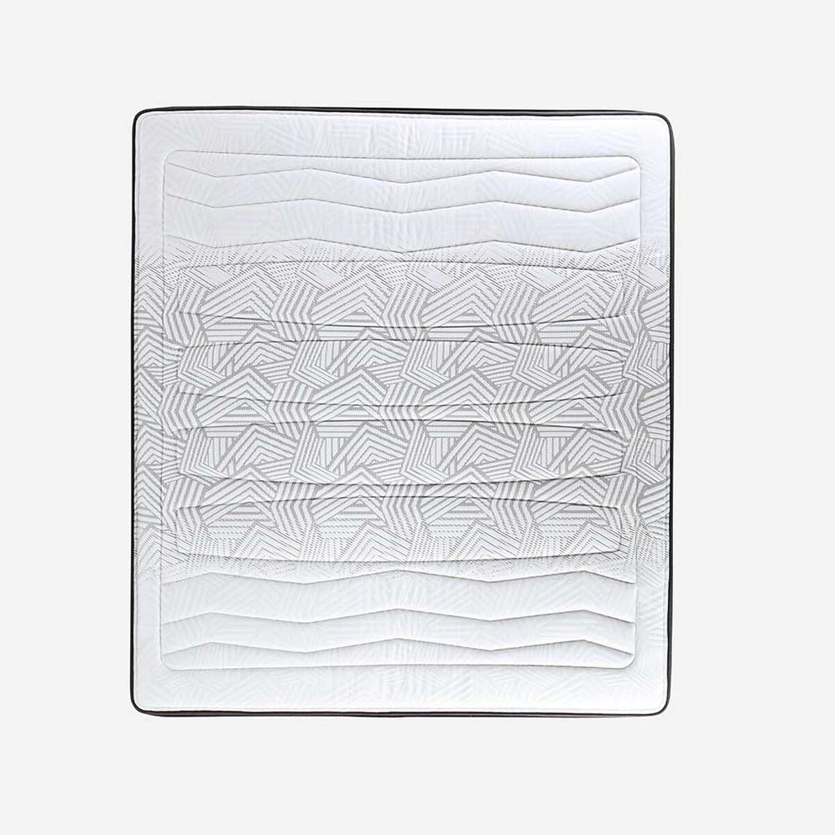 Cama Europea Rosen Base Dividida 2 Plazas Tempo + Respaldo + 2 Veladores Maurice Chocolate