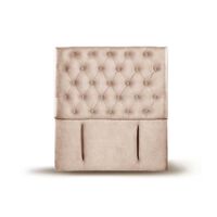 Respaldo Latam Home 1 Plaza Florencia Cuero Beige