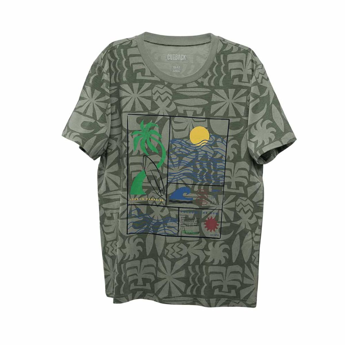 Polera Manga Corta Ni&ntilde;o Cutback