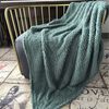 Manta Sherpa Illusions Verde 125 x 150 cm