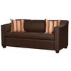 Juego de Living Ruzam Mobel Venecia  Sofá 3 Cuerpos + Dos Sillones 1 Cuerpo Lino Café