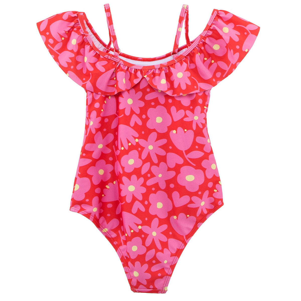Traje de Baño Floreado Niña Chess