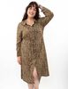 Vestido Midi Manga Larga Mujer Extralindas