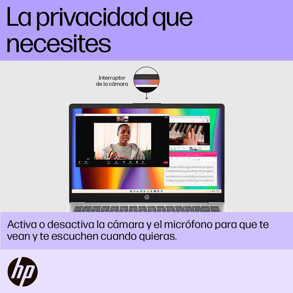 Notebook HP 14-ep0027la Intel Core i3 8GB 512GB SSD 14"