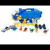 Super Set Transporte Dinosaurios Helicoptero y Jeeps