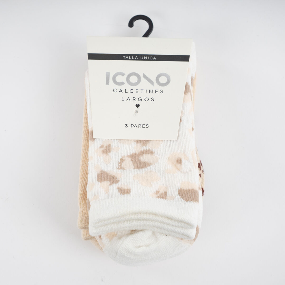 Pack 3 Calcetines Largo Surtido Mujer Icono