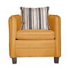 Juego de Living Ruzam Mobel Barcelona Sofá 3 Cuerpos + Dos Sillones 1 Cuerpo Lino Mostaza