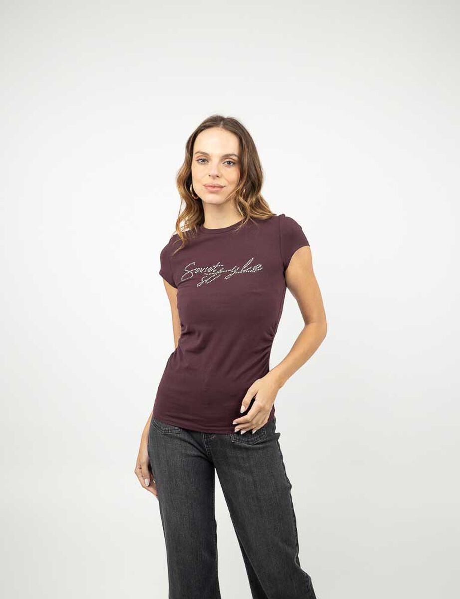 Polera Manga Corta Mujer Soviet