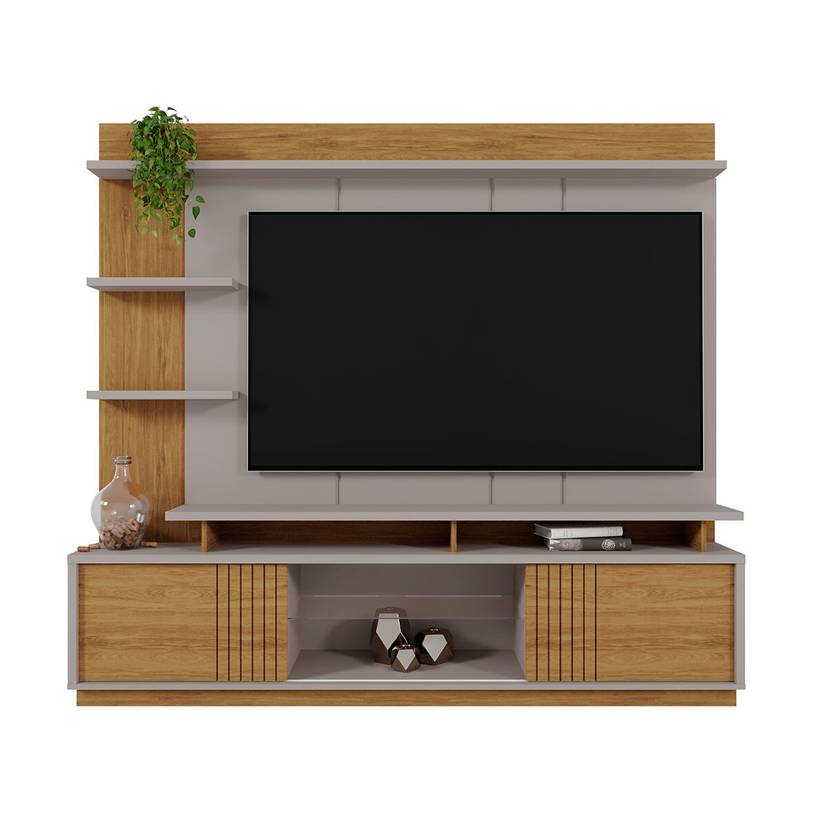 Home TV Vekkahome Vinhedos 65" Pulgadas Café