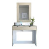Mueble De Tocador + Espejo Perla