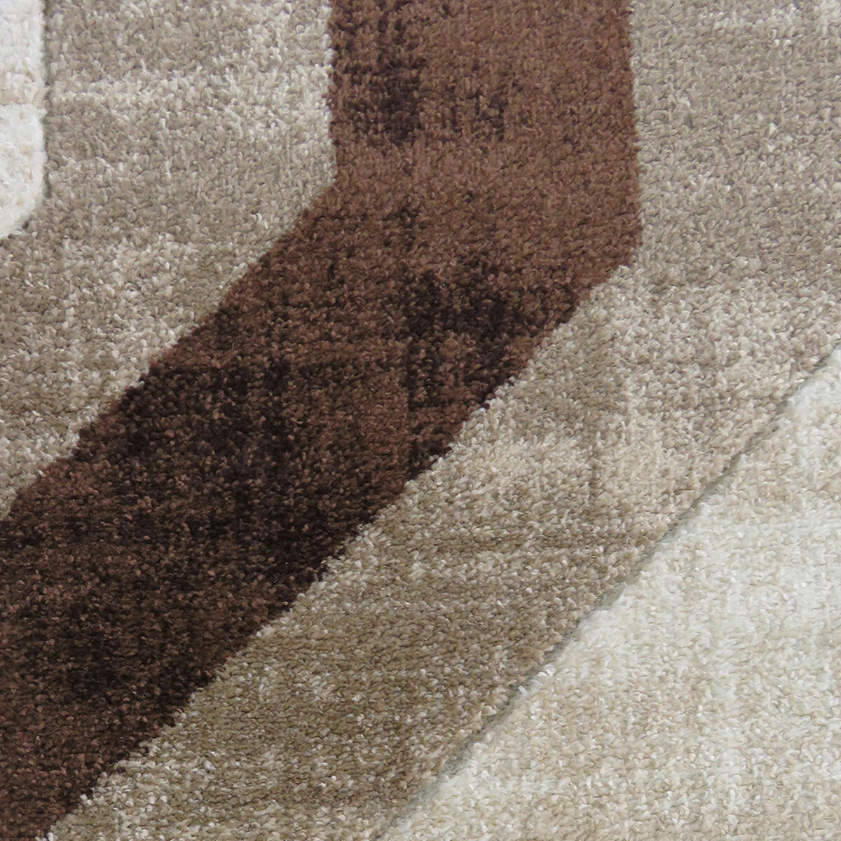 Bajada de Cama Idetex Carved Crema 80 x 120 cm