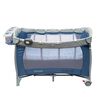 Cuna Corral Con Mudador Pack & Play Traveler Azul Bebesit