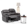 Sofá Reclinable VYS SPA Isabel 2 Cuerpos Gris
