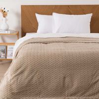 Frazada Mashini Jqd Flannel Nevada 2 Plazas Arena