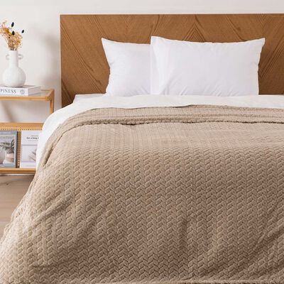 Imagen 1 del producto Frazada Mashini Jqd Flannel Nevada 2 Plazas Arena