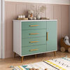 C&oacute;moda Di Poretti Design Kids 4 Cajones 1 Puerta Verde Pastel