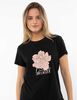 Polera Con Estampado Manga Corta Mujer Icono