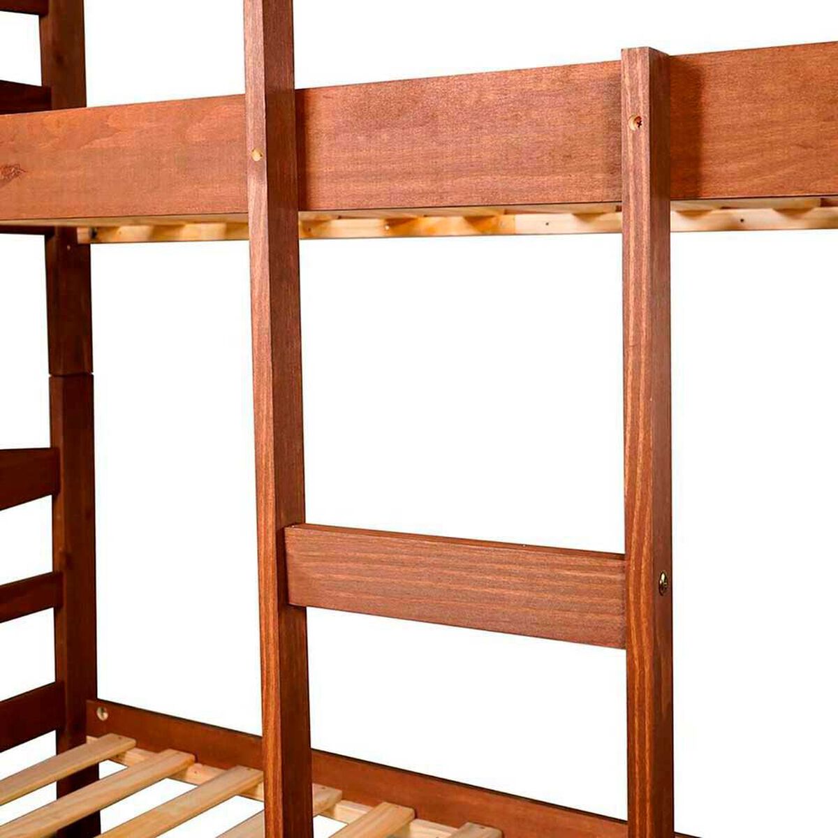 Camarote Celta Madera 1 Plaza Texas + Colchones Atlantis Black + Cobertor + 2 Almohadas