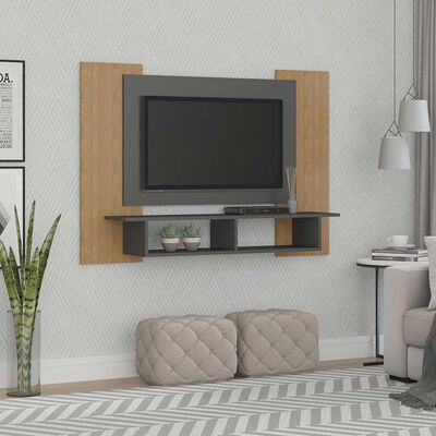 Panel TV Exit Atlanta Hasta 55" Roble Gris