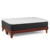 Cama Europea Latam Home 2 Plazas New Top BD Chocolate