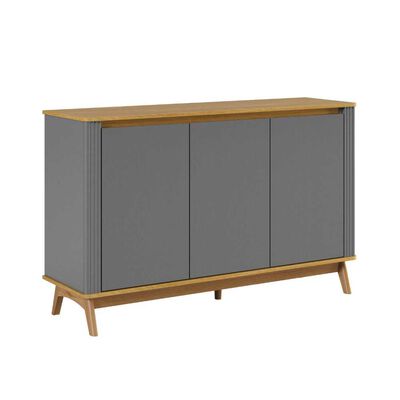 Buffet Amuv Sara 3 Puertas Gris
